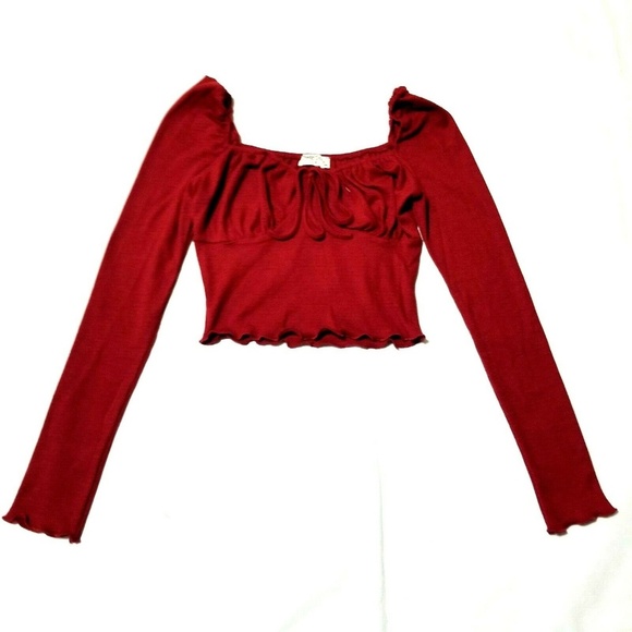 Women's  Cold Shoulder Cut Out Pullover Top - Picture 5 of 5